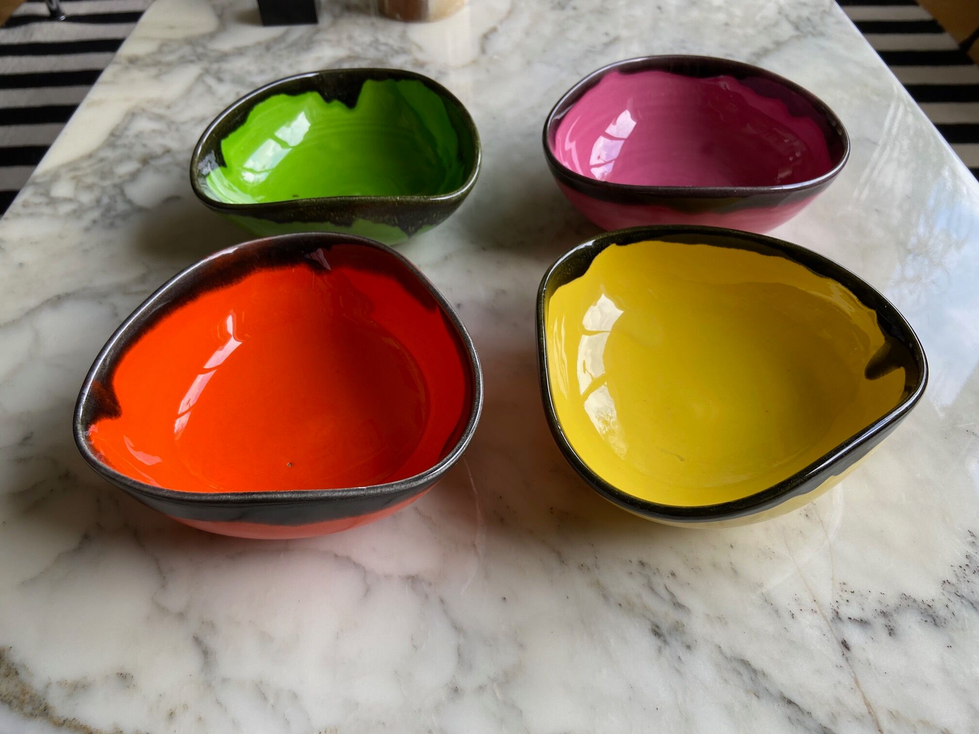 Set of 4 Vallauris ramekins