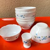 Lot Ramekin Bowls Arcopal France vintage 70s