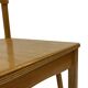 Vintage wooden chair 1980s minimalist design unique