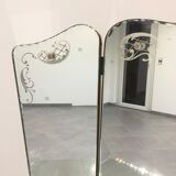 Dressing table vintage art déco in mirror