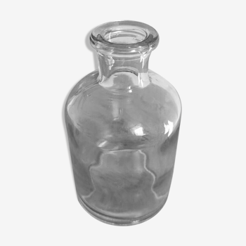 Small glass bottle