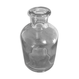 Small glass bottle