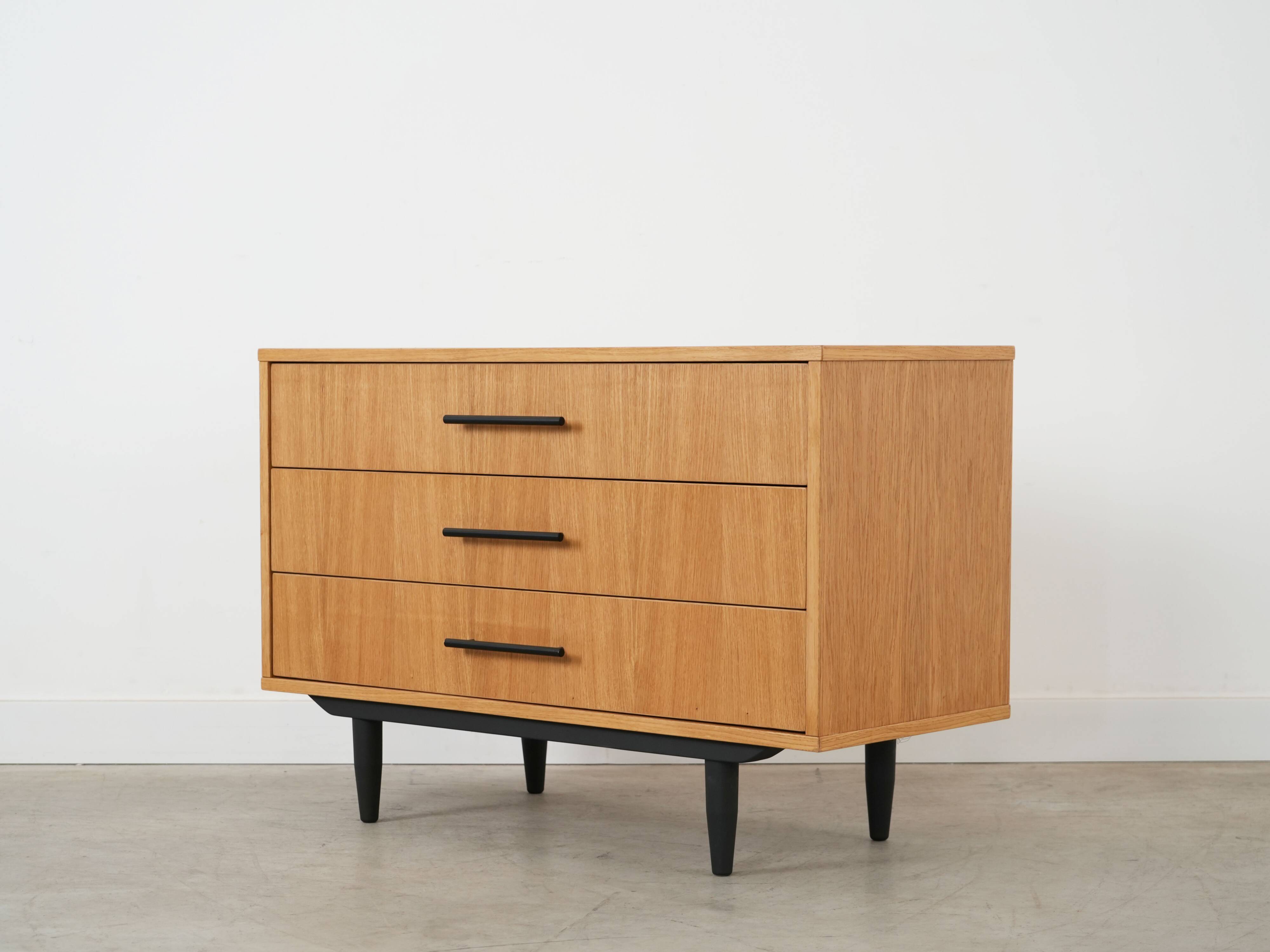 Oak chest of drawers, Scandinavian design