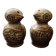 Norbert Pierlot ceramic owl salt and pepper set