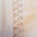 LB Monogrammed Linen Sheet