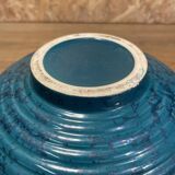 Vase ball earthenware Saint-Clement, France, art deco era