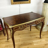 Desk flat time Napoleon III style Louis XV