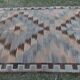 Vintage Turkish kilim handwoven 142x284 cm