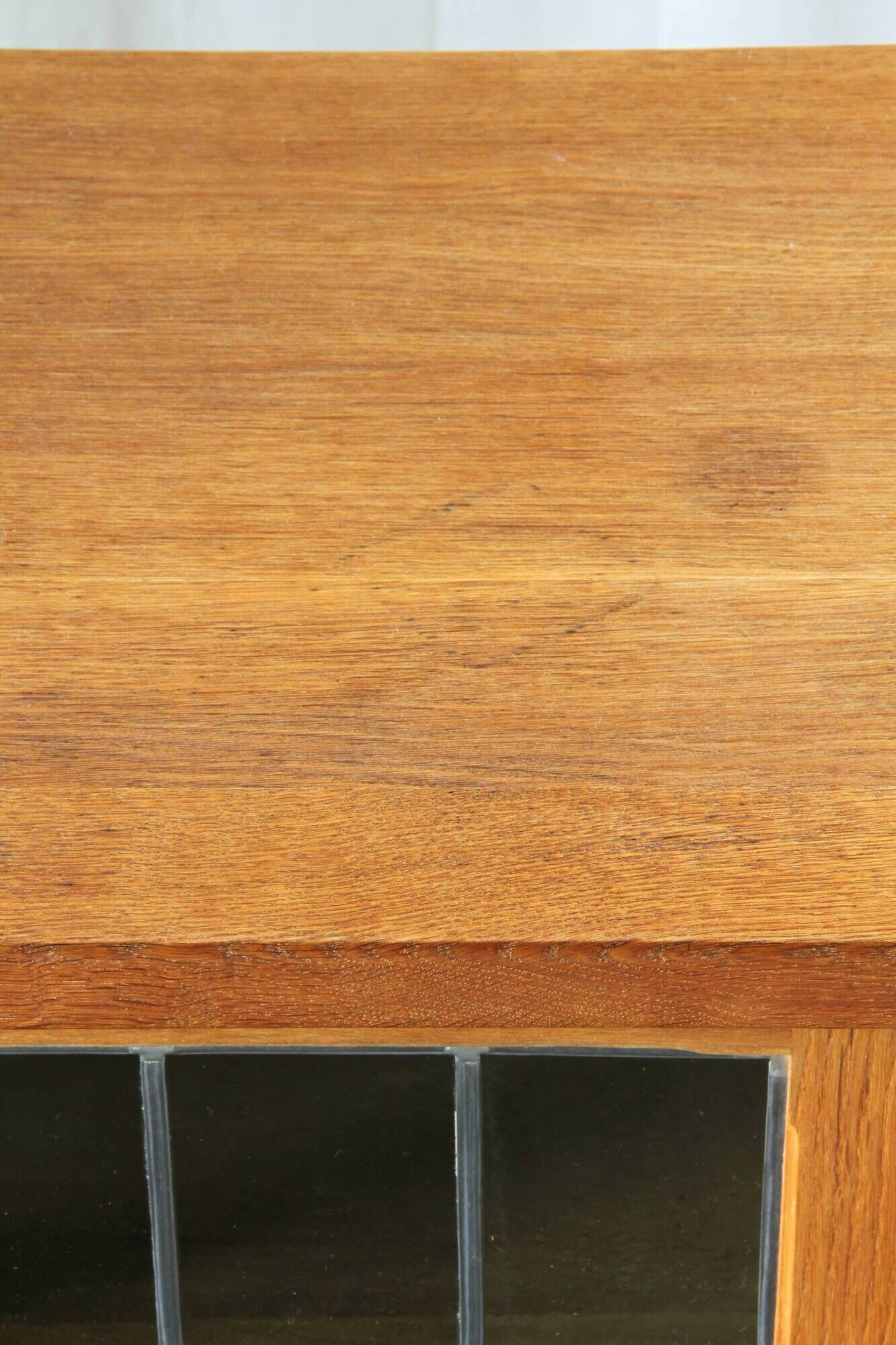 Vintage Danish 1960s Modern Oak Cabinet In The Style Of Henning Kjærnulf