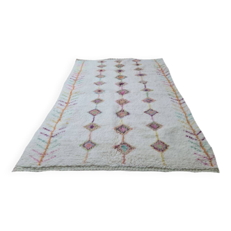 Tapis berbère Mrirt en laine fait main 250 X 150 CM