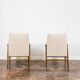 Pair of restored mid-century modern armchairs 1960's