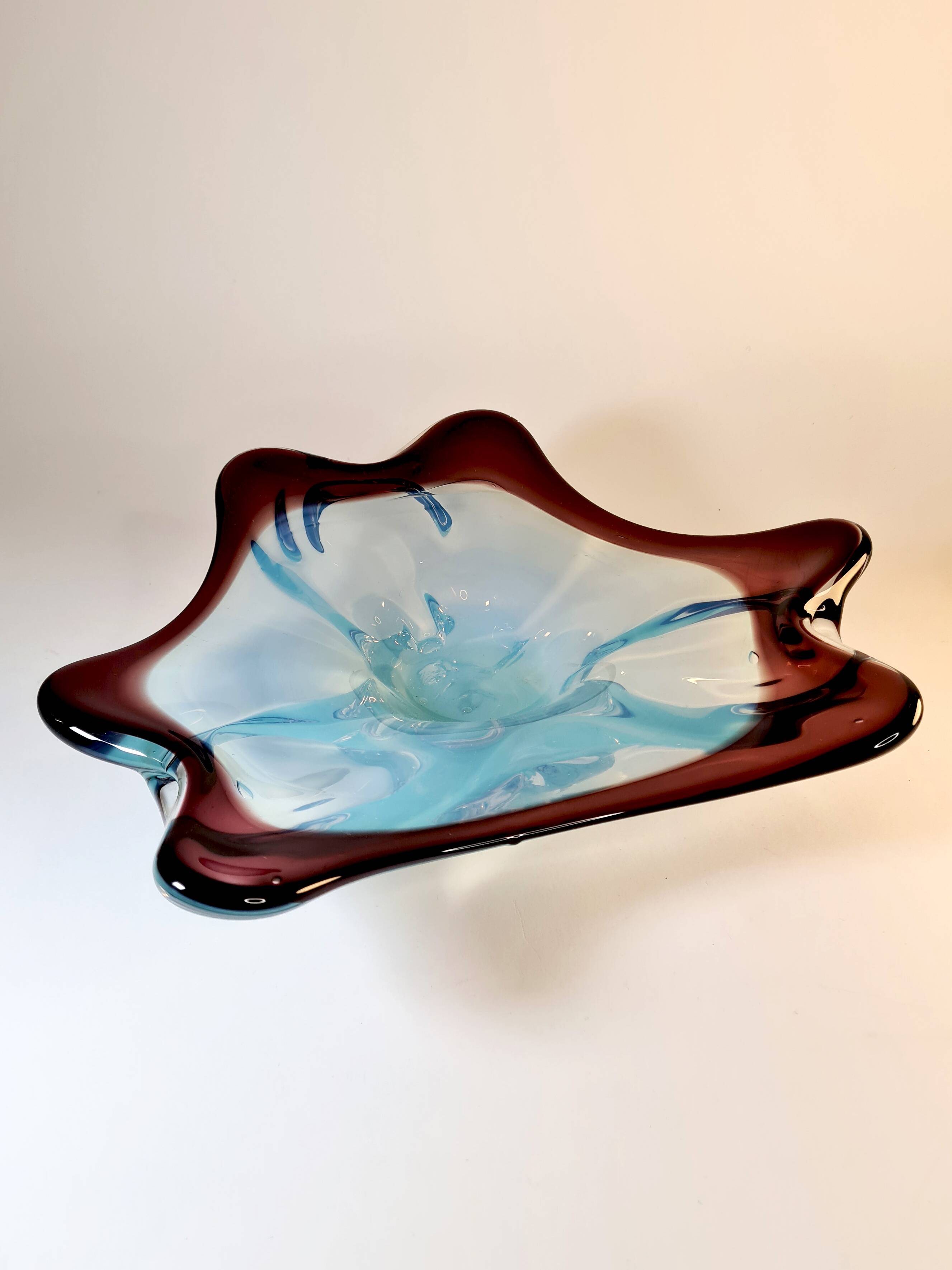 Large Murano glass centrepiece 🌊