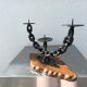 Brutalist candle holder 50s