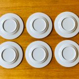 Lot of 6 Italian dessert plates 20cm