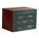 Antique Chinese chest in green lacquered elm – China, circa 1900