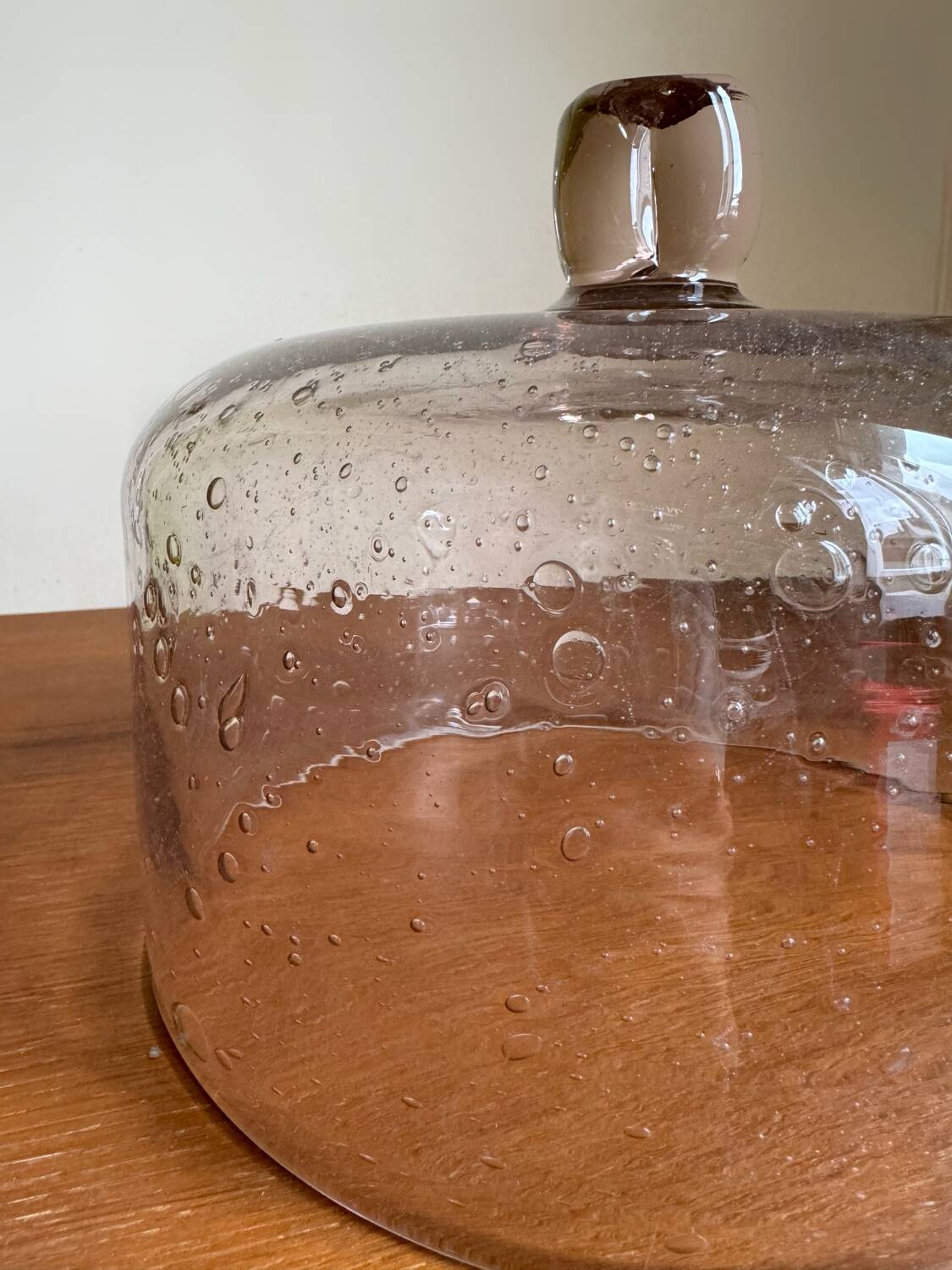 Old Biot bubbled glass bell