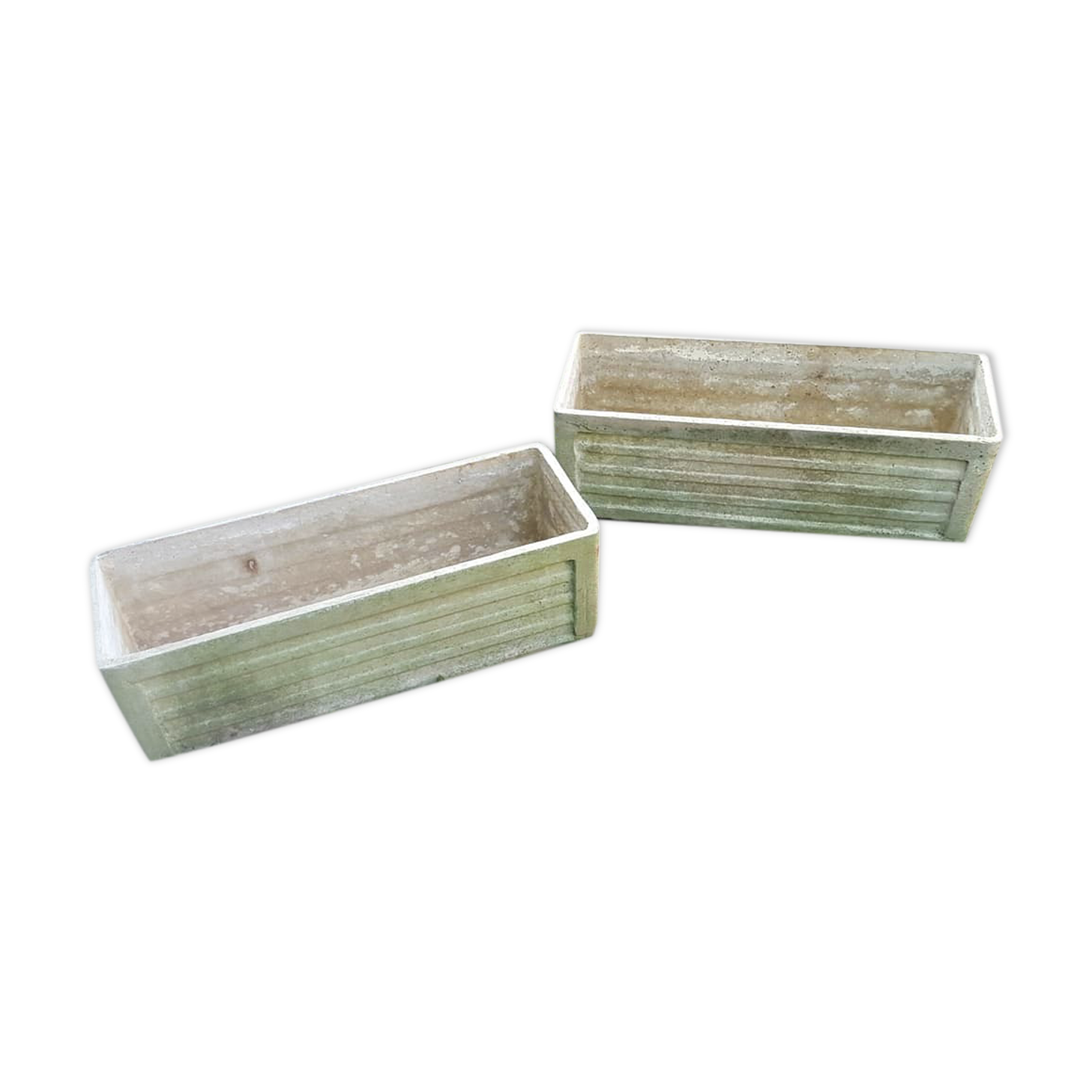 Pair of 1950s planters