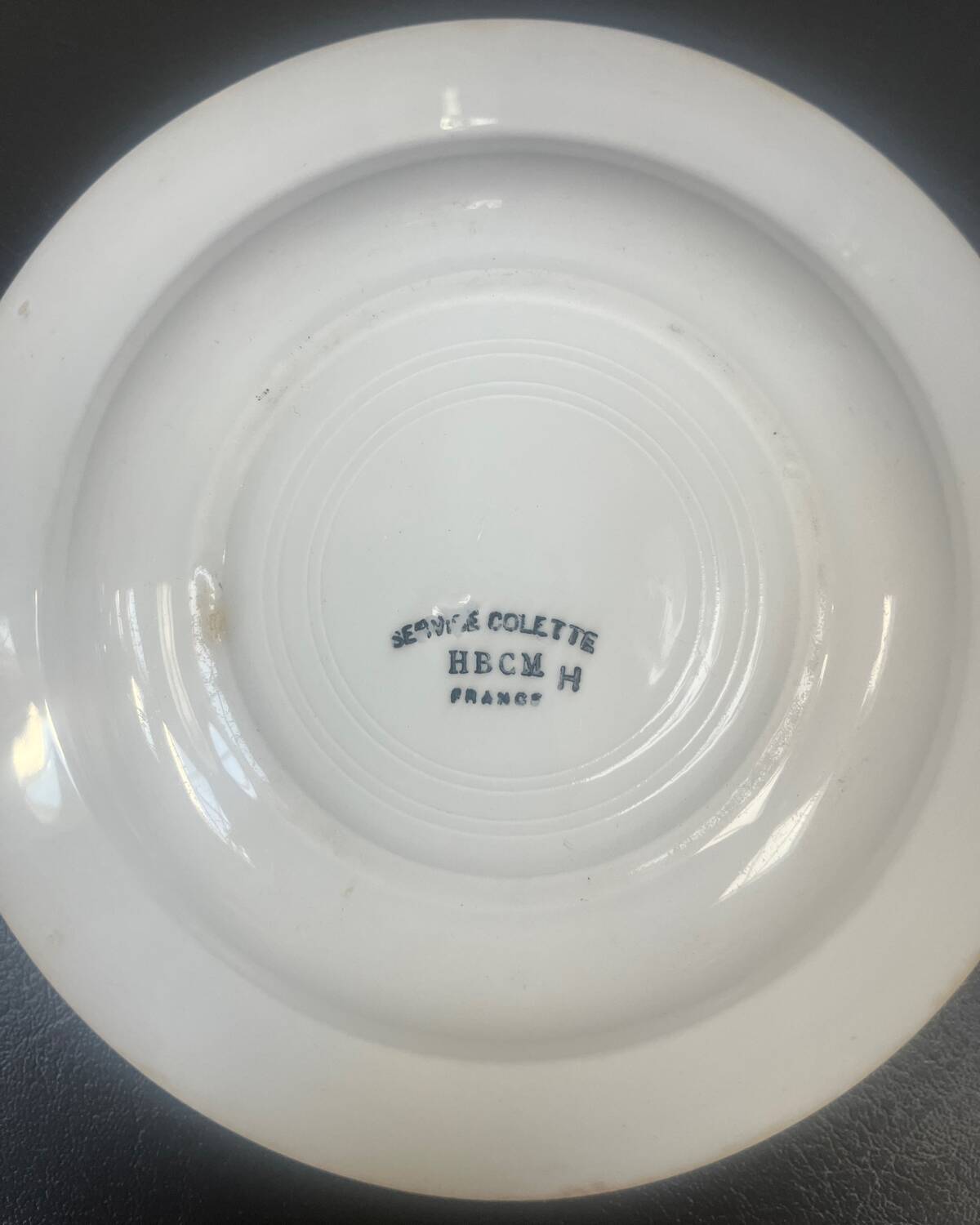 HBCM iron clay deep plates, Colette model