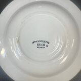 HBCM iron clay deep plates, Colette model