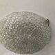 Vintage ceiling lamp year 60-70 in molded glass Ф40cm
