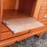 Brutalist oak sideboard year 40