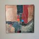 Oil on canvas abstract art Nadine Fabry