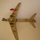 Airliner made of lithographed sheet metal, patina look - 1965 -