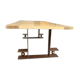 Beautiful teak table from Laos made to measure