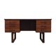 Rosewood desk, Danish design, 1960s, designer: Torben Valeur & Henning Jens