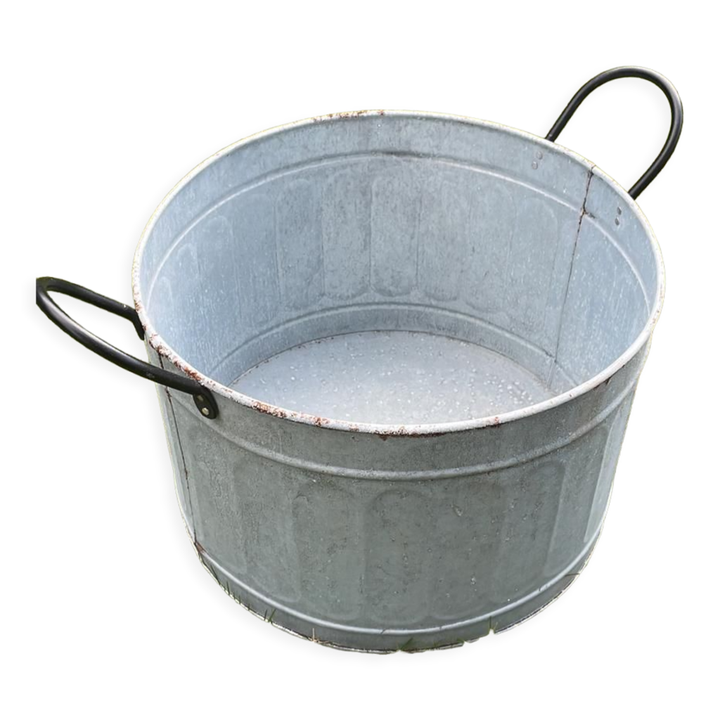 Bassine En Zinc Grand Format