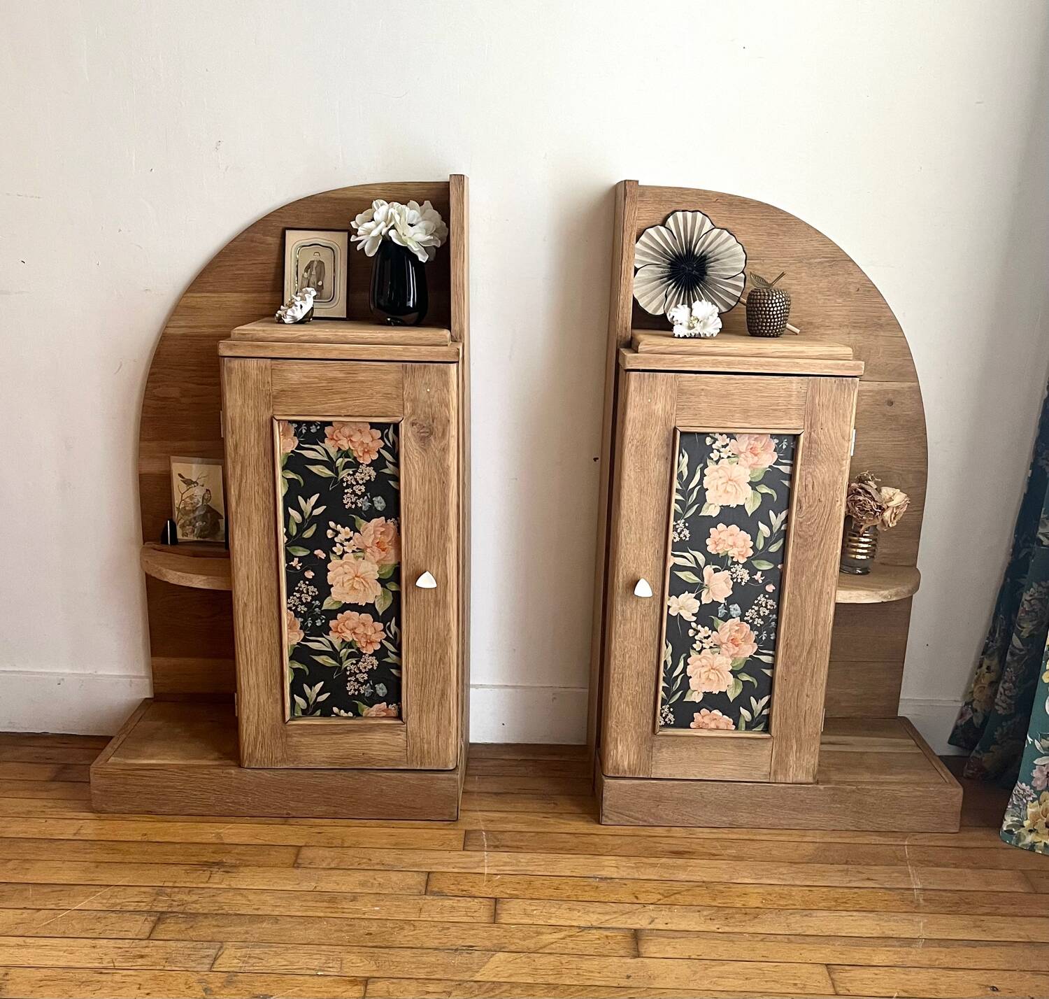 Pair of Art Deco bedside tables