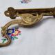 Brass dragon coat rack