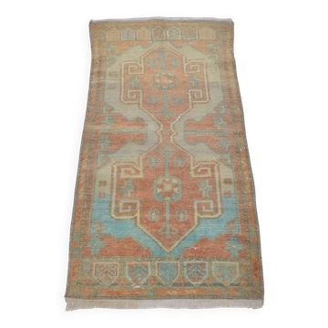 Oushak Decorative Door Mat Rug sku 3985