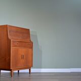 Vintage Midcentury 'Jentique' Teak Bureau / Cabinet Chest. Delivery. Modern