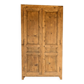 Antique fir wardrobe