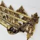 Bronze Coat Rack and Wall Shelf, Vintage, Louis XV Style