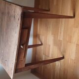 Square antique table