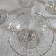 8 glasses of Baccarat Richelieu crystal champagne