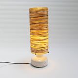 Vintage lamp from the 70s, design 1970s, ACCOLAY ceramic, resin, fiberglass
