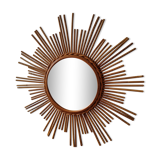 Rattan mirror 52 cm