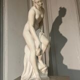"Venus at Bath" sculpture by Dal Torrione, 20th century.