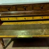 Bureau a cylindre en acajou Louis Philippe XIX siècle