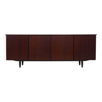 Buffet en acajou, design danois, années 1970, production : Danemark