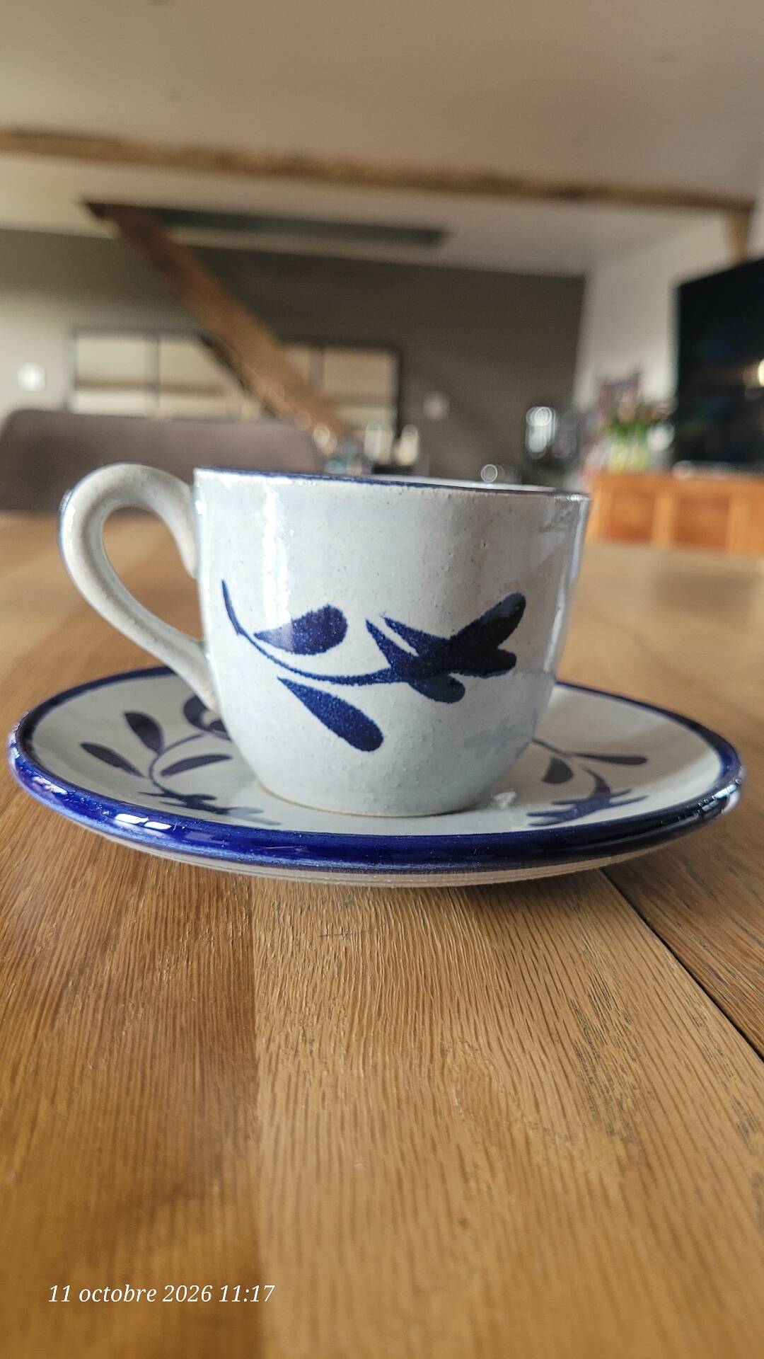 5 cups and saucers St Clément