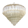 Sputnik lamp in Murano glass with Quadriedo cut
