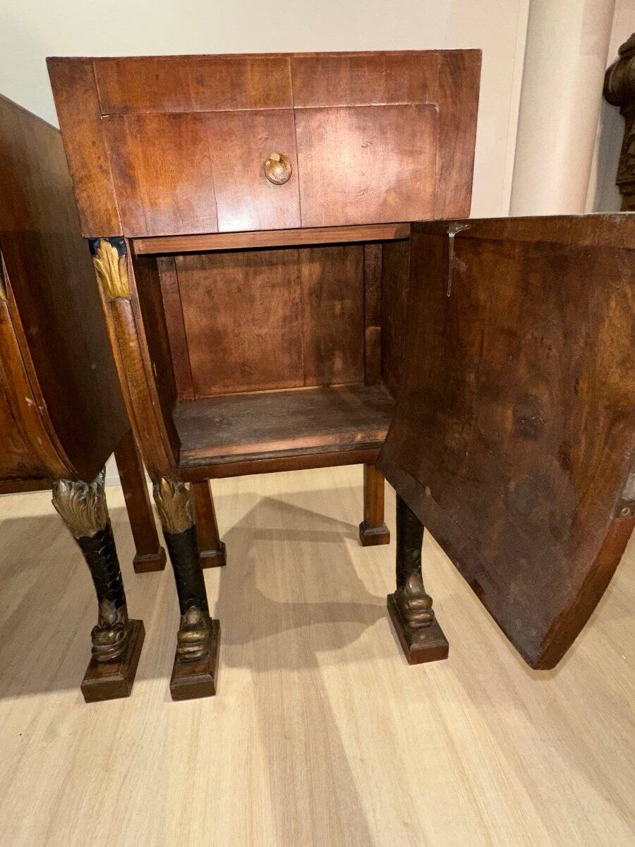 Pair of bedside cabinets