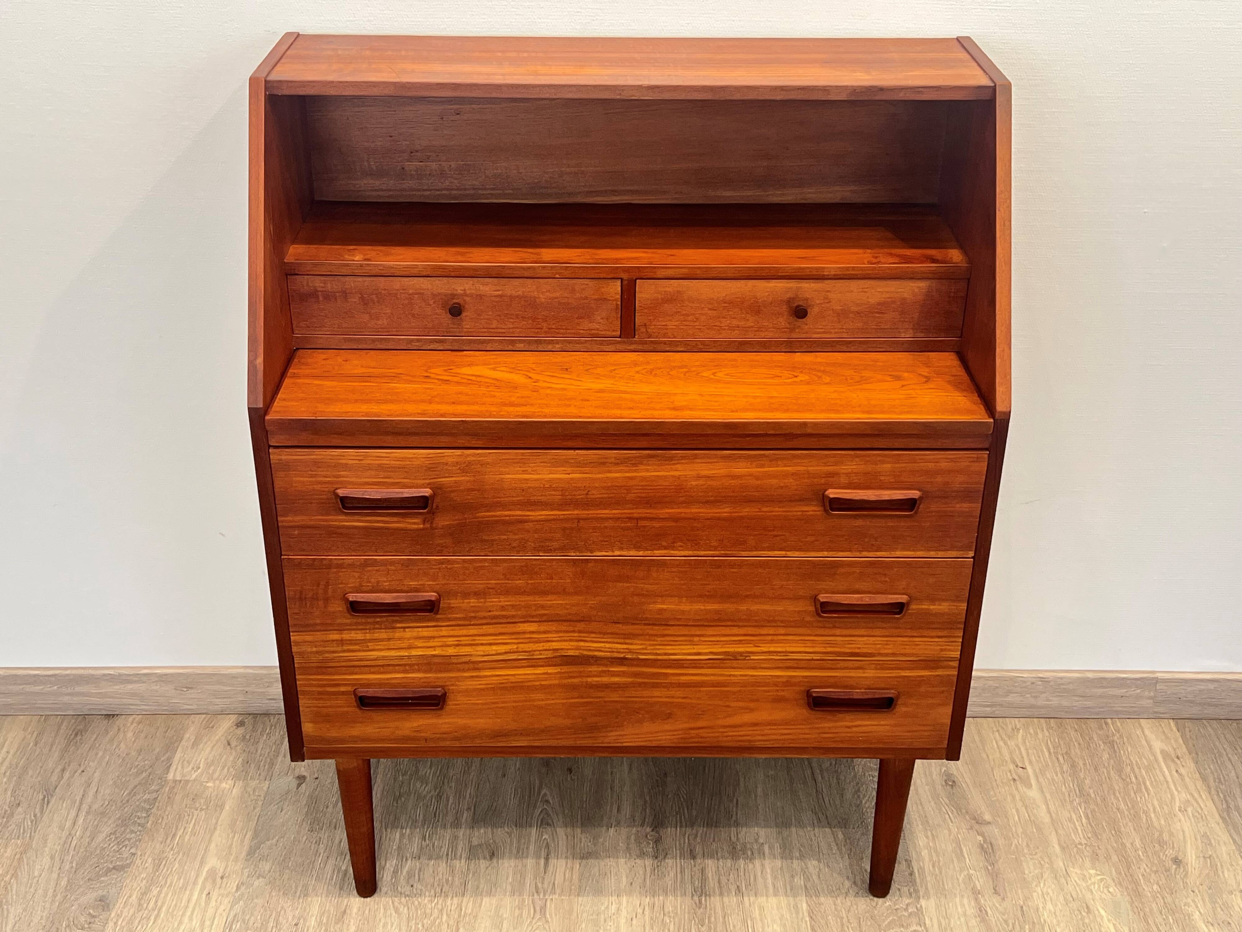 Scandinavian teak secretary from the 50s/60s
