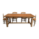 Superbe table de ferme ancienne en chêne massif restaurée – 8 personne