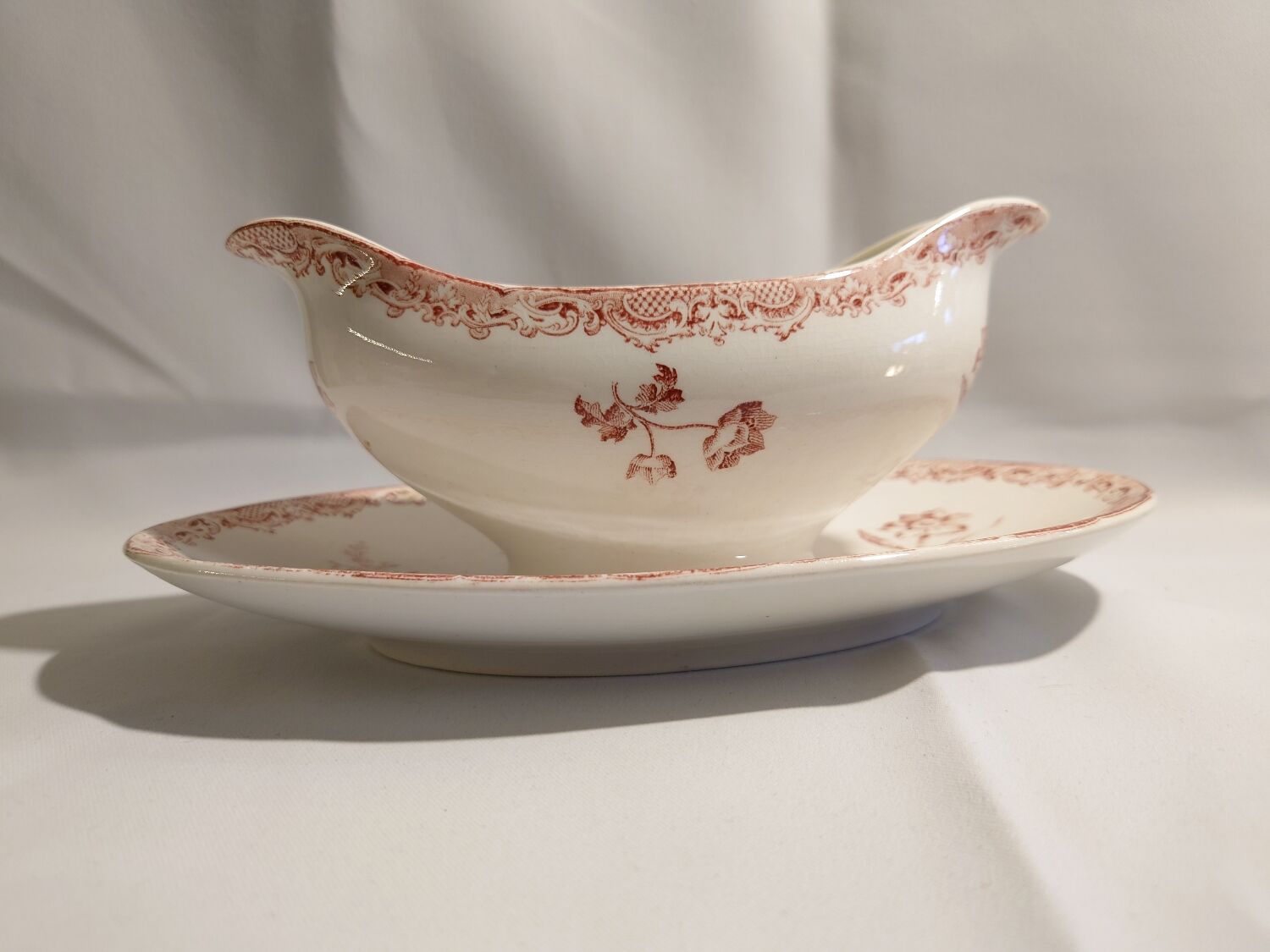 Saucière Sarreguemines model Fontanges