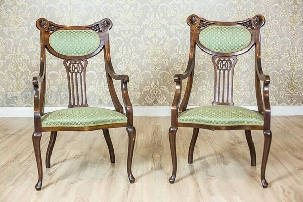 Ensemble de salon Art Nouveau, 1910, ensemble de 3 pièces